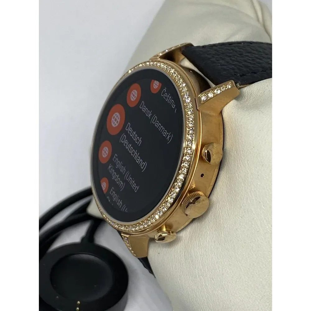 Fossil Gen 4 Authentic Digital Dial Smart Watch Custom Band FTW6012 DC499